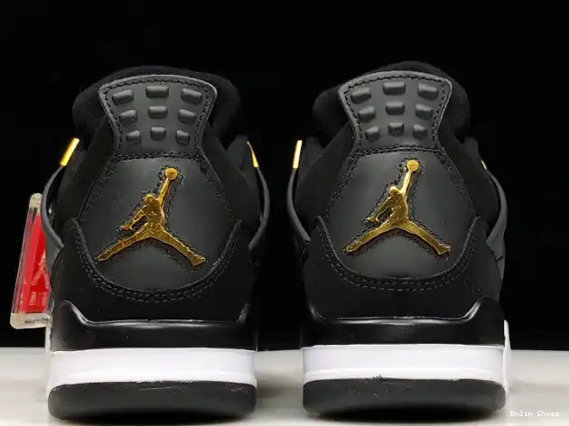 Bmlin Shoes Metallic Royalty Jordan 4 Air 308497-032 Gold-White Black 0625